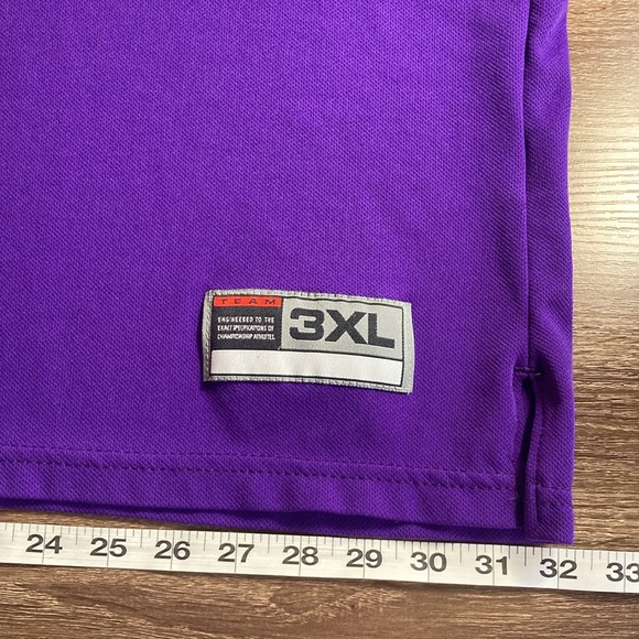 Pre owned  Mens Vintage Nike TCU Team Issue Athletic Cut Crew Neck 3XL - Picture 8 of 9